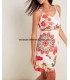 dress tunic ethnic floral print summer 101 idées 852Y parisian clothing